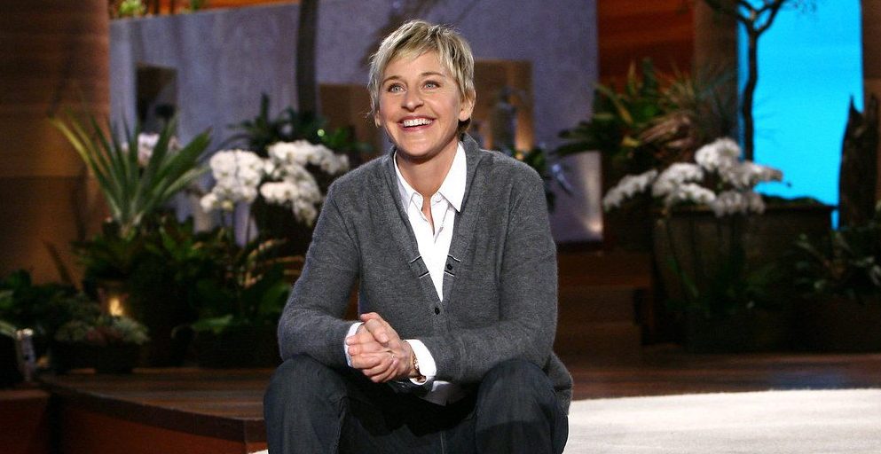 Ellen DeGeneres at the live show.