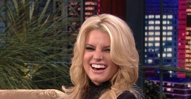 Jessica Simpson at the live show.