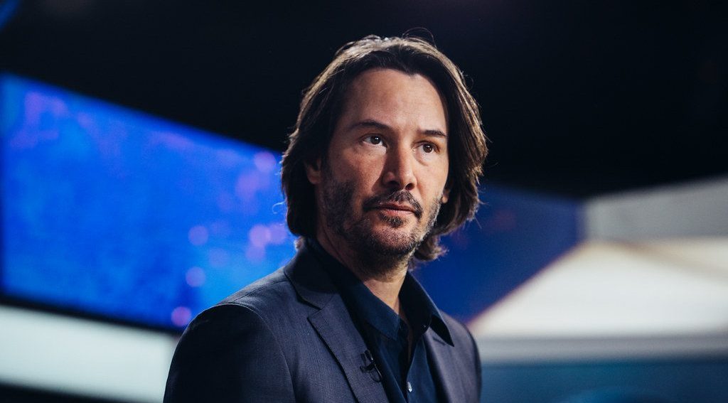 Keanu Reeves at an event.