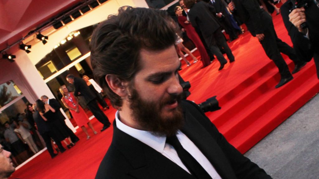 Andrew Garfield at the red carpet event.