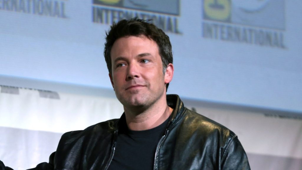 Ben Affleck at the press conference.