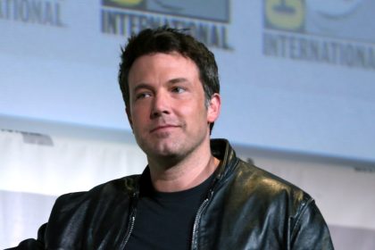 Ben Affleck at the press conference.
