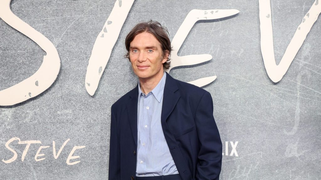 Cillian Murphy at the movie premiere.