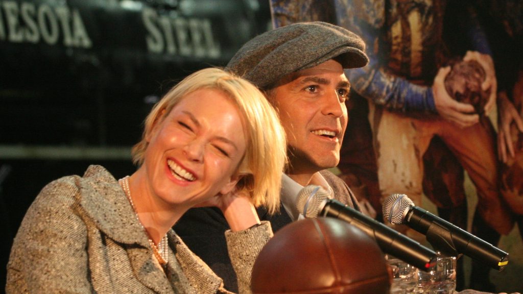 Renee Zellweger at the press conference.