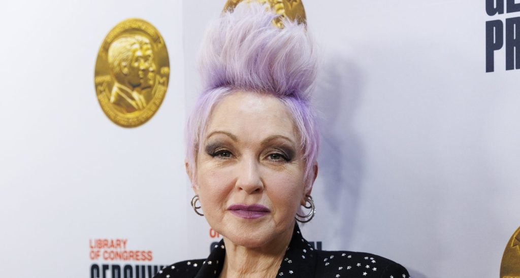 Cyndi Lauper at an event.