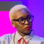 Cynthia Erivo at the press conference.