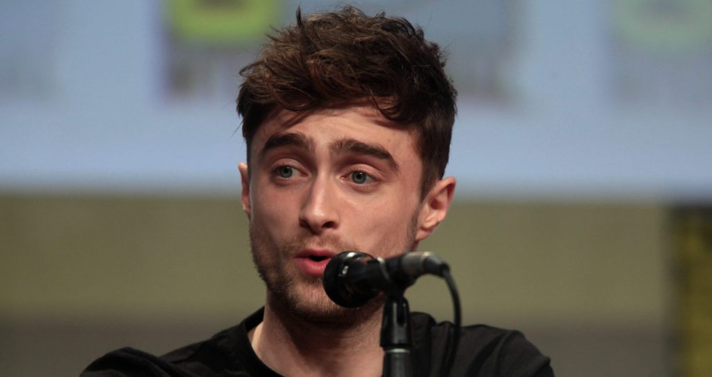 Daniel Radcliffe at the press conference.