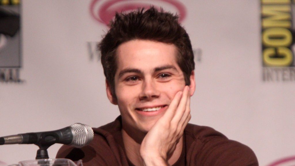 Dylan O'Brien at the press conference.