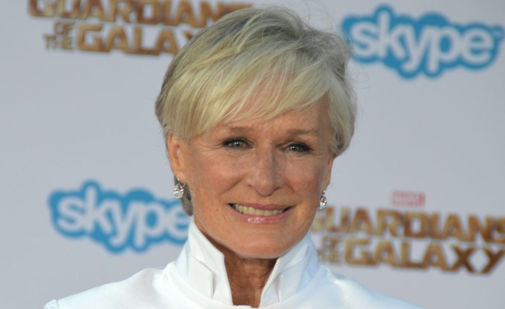 Glenn Close at the red carpet event.