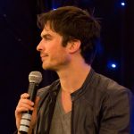 Ian Somerhalder at the live show.