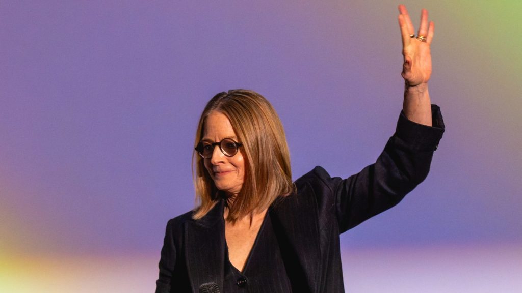 Jodie Foster at an event.