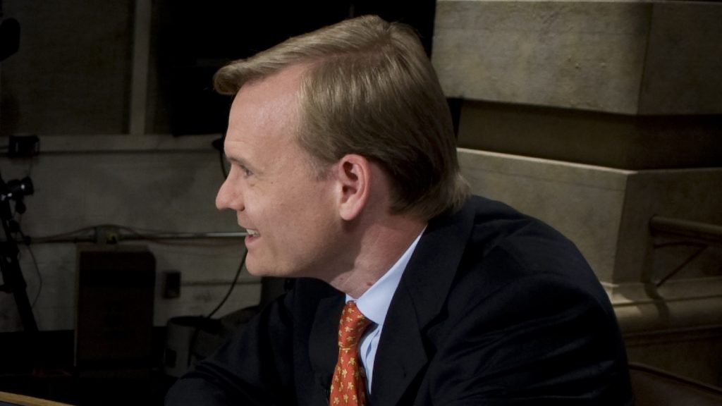 John Dickerson at the newsroom.