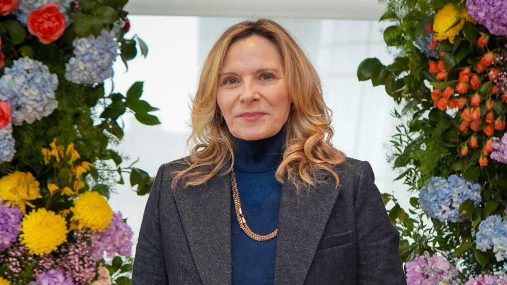 Kim Cattrall at an event.