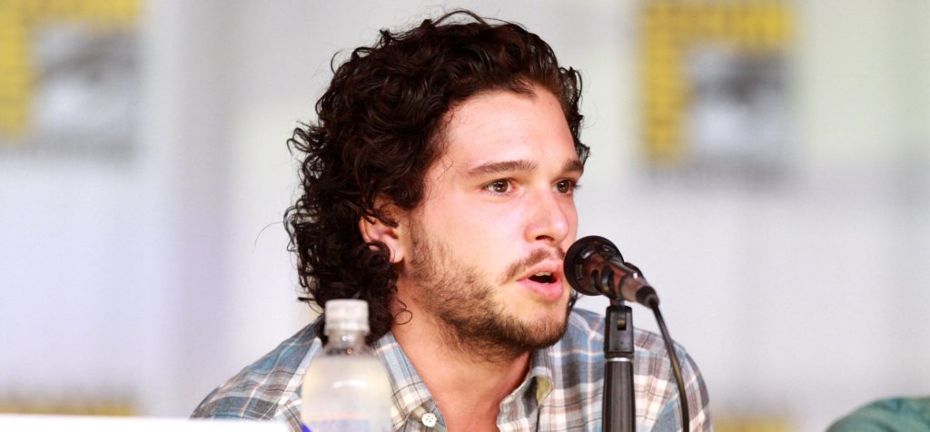 Kit Harrington at the press conference.