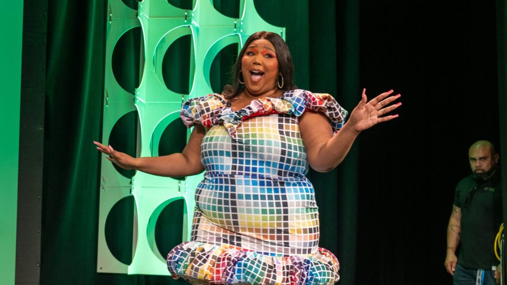 Lizzo at an event.