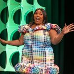 Lizzo at an event.