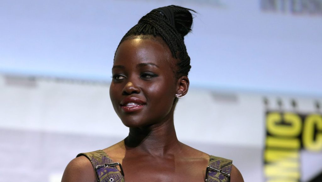 Lupita Nyong’o at an event.
