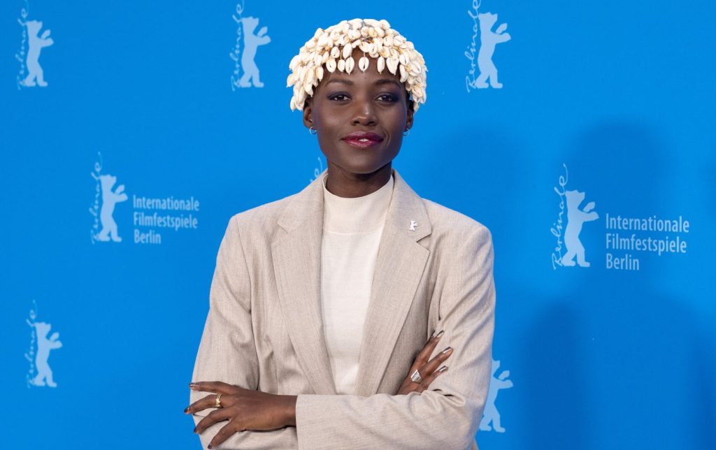 Lupita Nyong’o at an event.