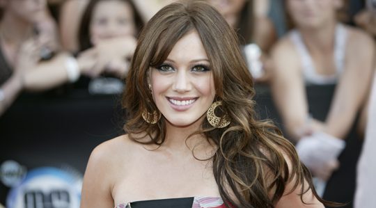 Hilary Duff at the red carpet event.