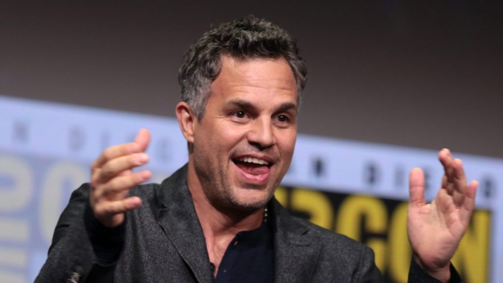 Mark Ruffalo at the press conference.