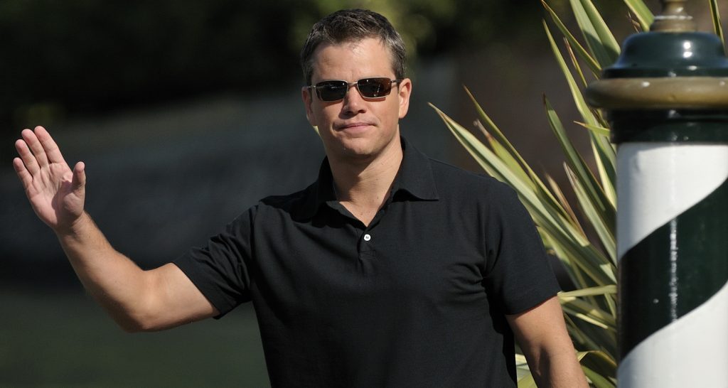 Matt Damon at an event.