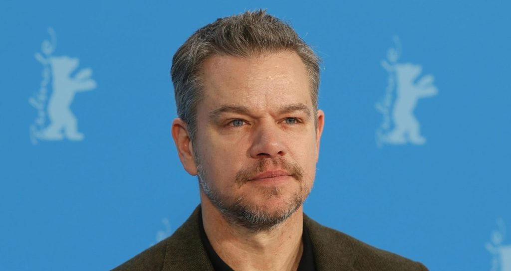 Matt Damon at an event.