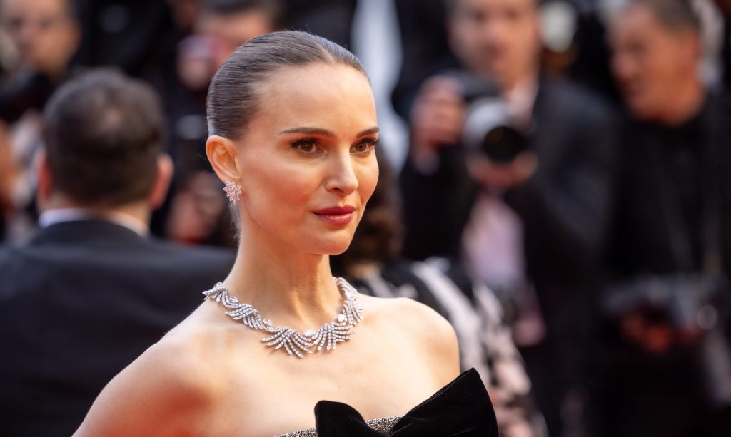 Natalie Portman at a red carpet event.