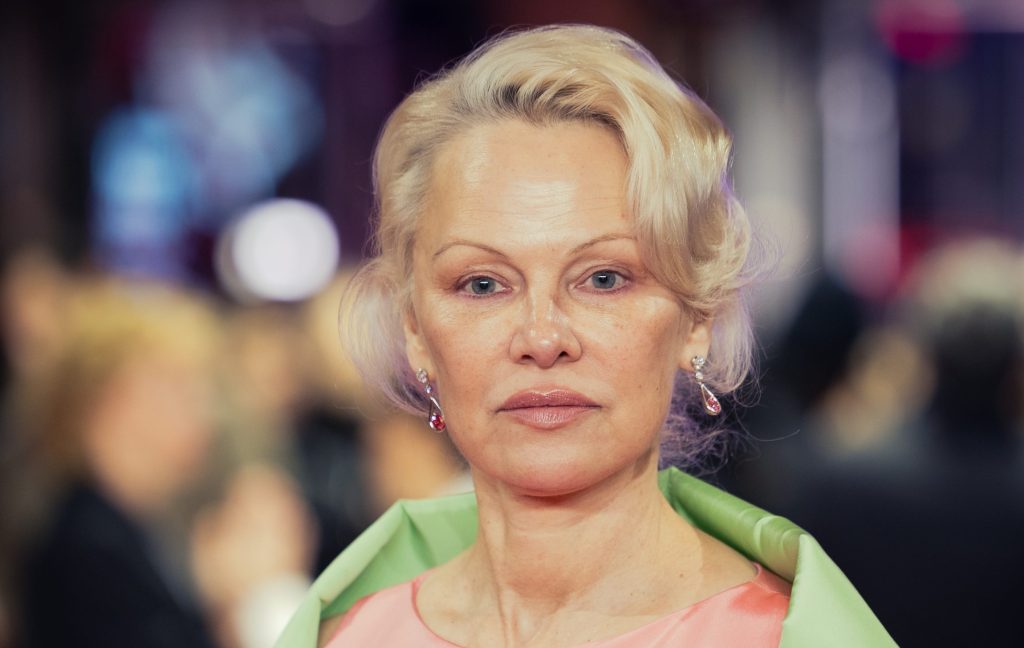 Pamela Anderson at an event.