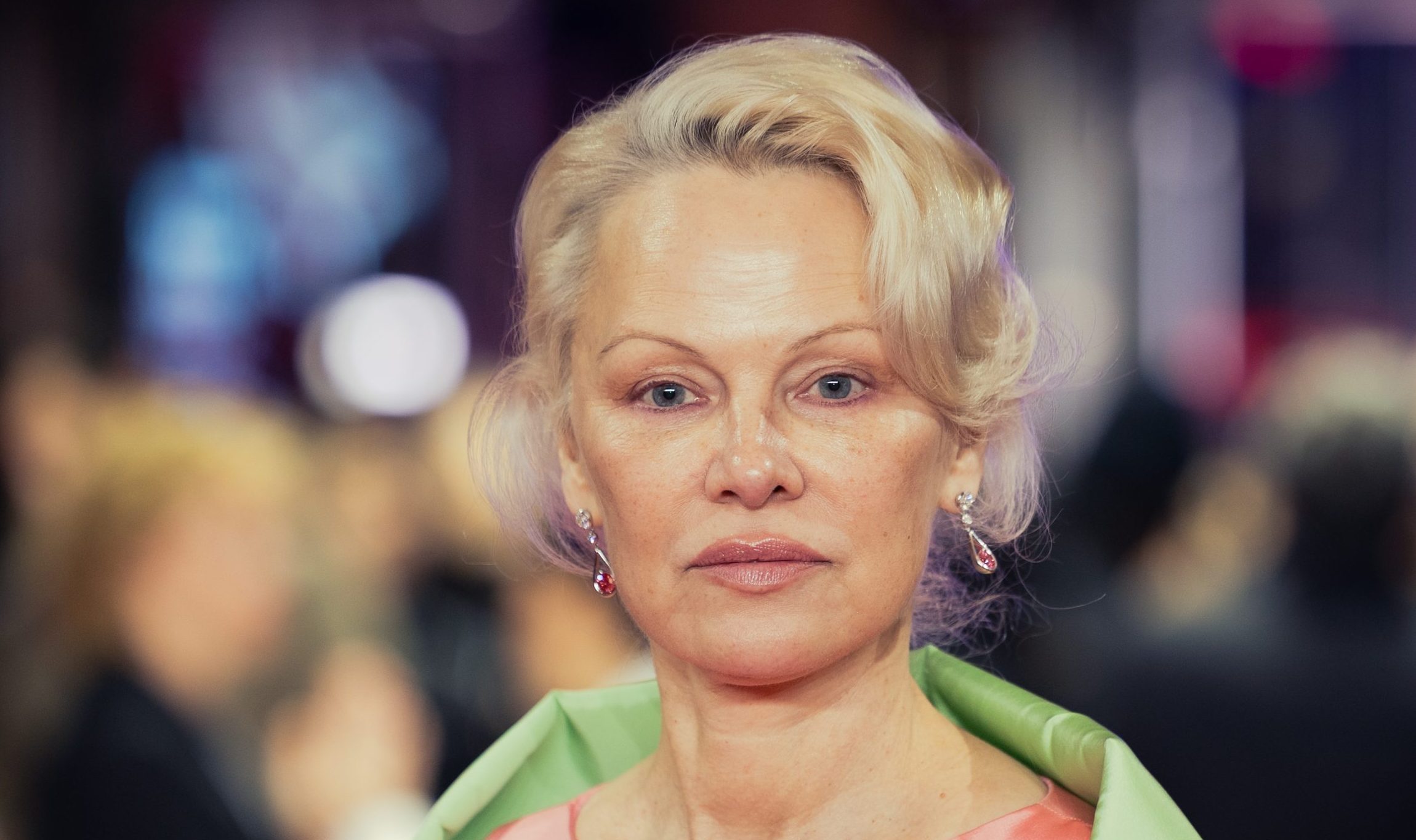 Pamela Anderson at an event.