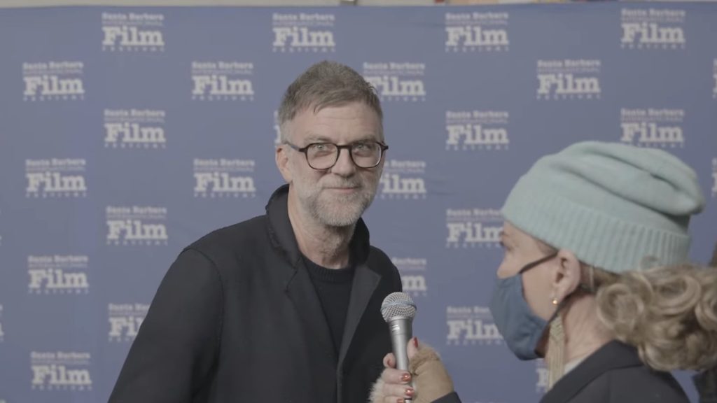 Paul Thomas Anderson at a film premiere.