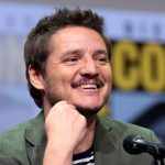 Pedro Pascal at the press conference.