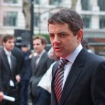 Rowan Atkinson at an event.