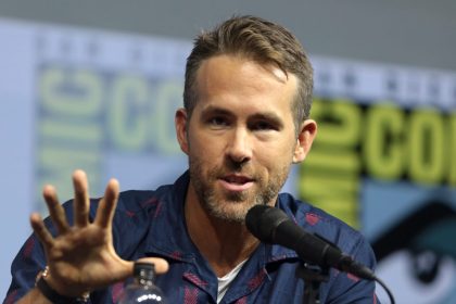 Ryan Reynolds at the press conference.