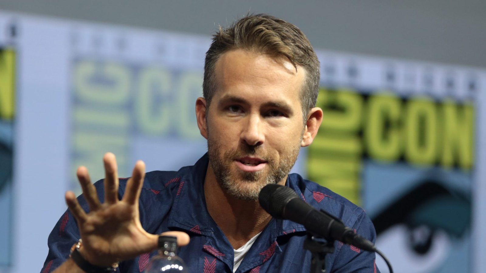 Ryan Reynolds at the press conference.