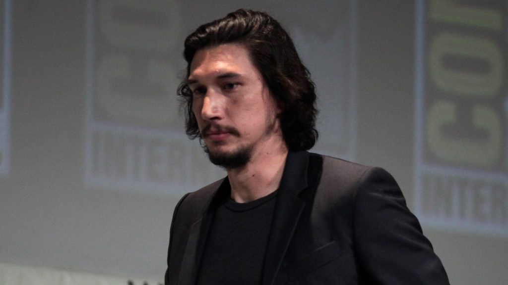 Adam Driver at the press conference.