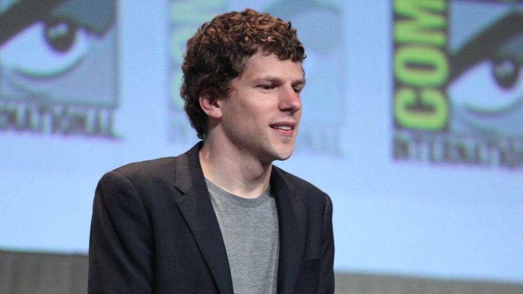 Jesse Eisenberg at the press conference