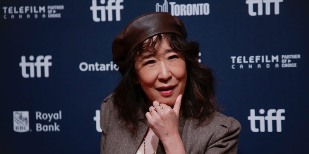 Sandra Oh at the film festival.