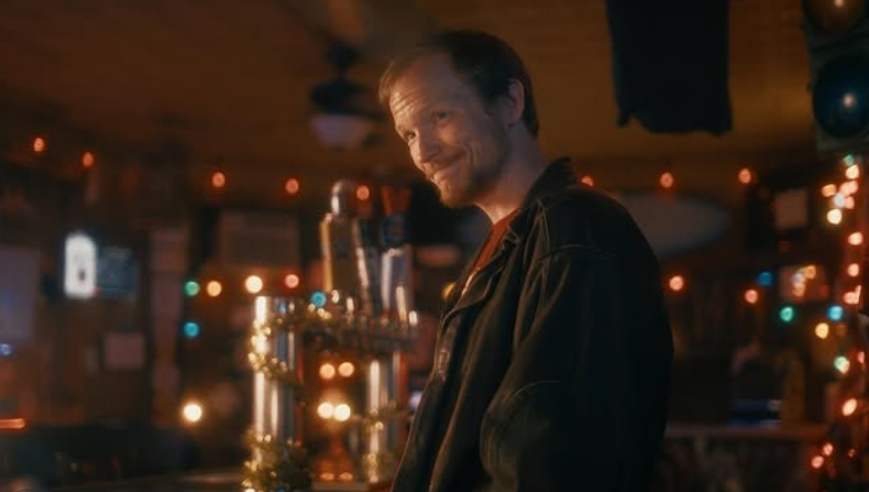 Jefferson White in a dimly lit bar.