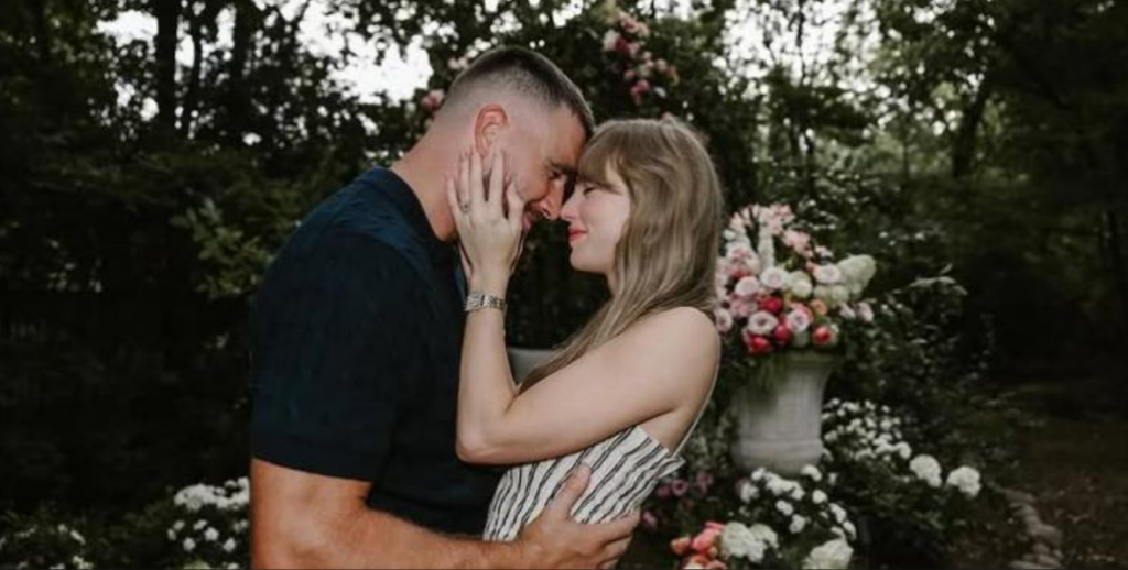 Taylor Swift and Travis Kelce