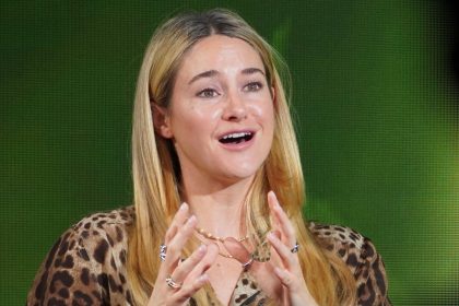 Shailene Woodley at the press conference.