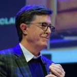 Stephen Colbert at the live show.