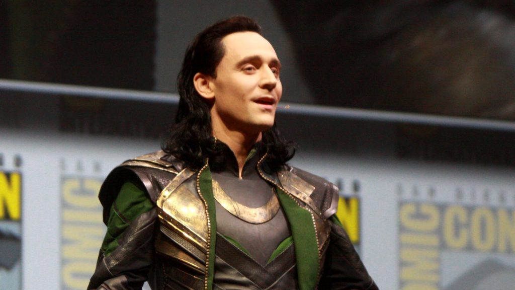 Tom Hiddleston at the movie premiere.