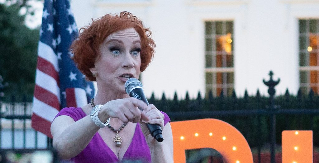 Kathy Griffin at an event.