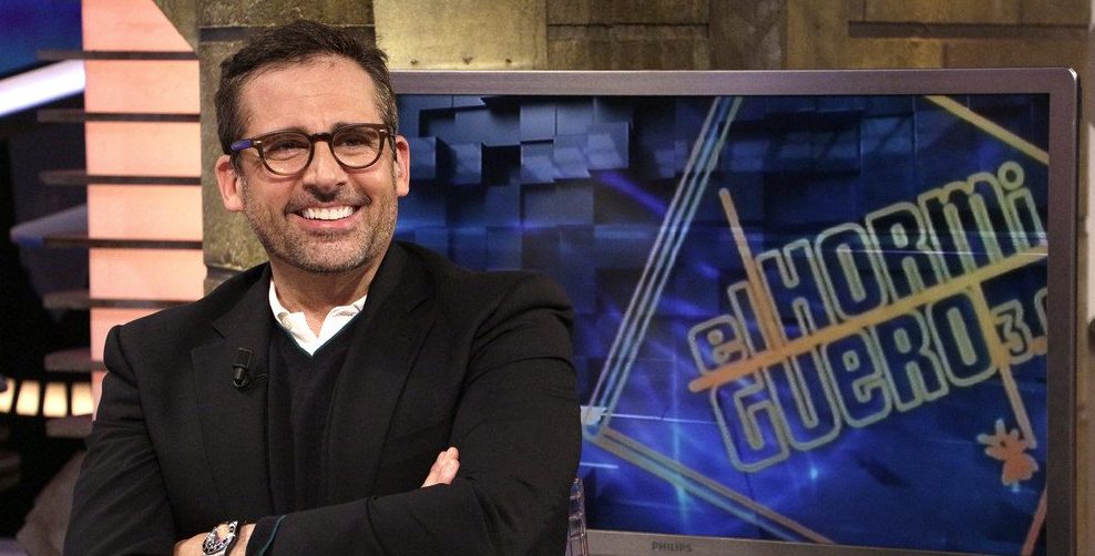 Steve Carell at the live TV show.