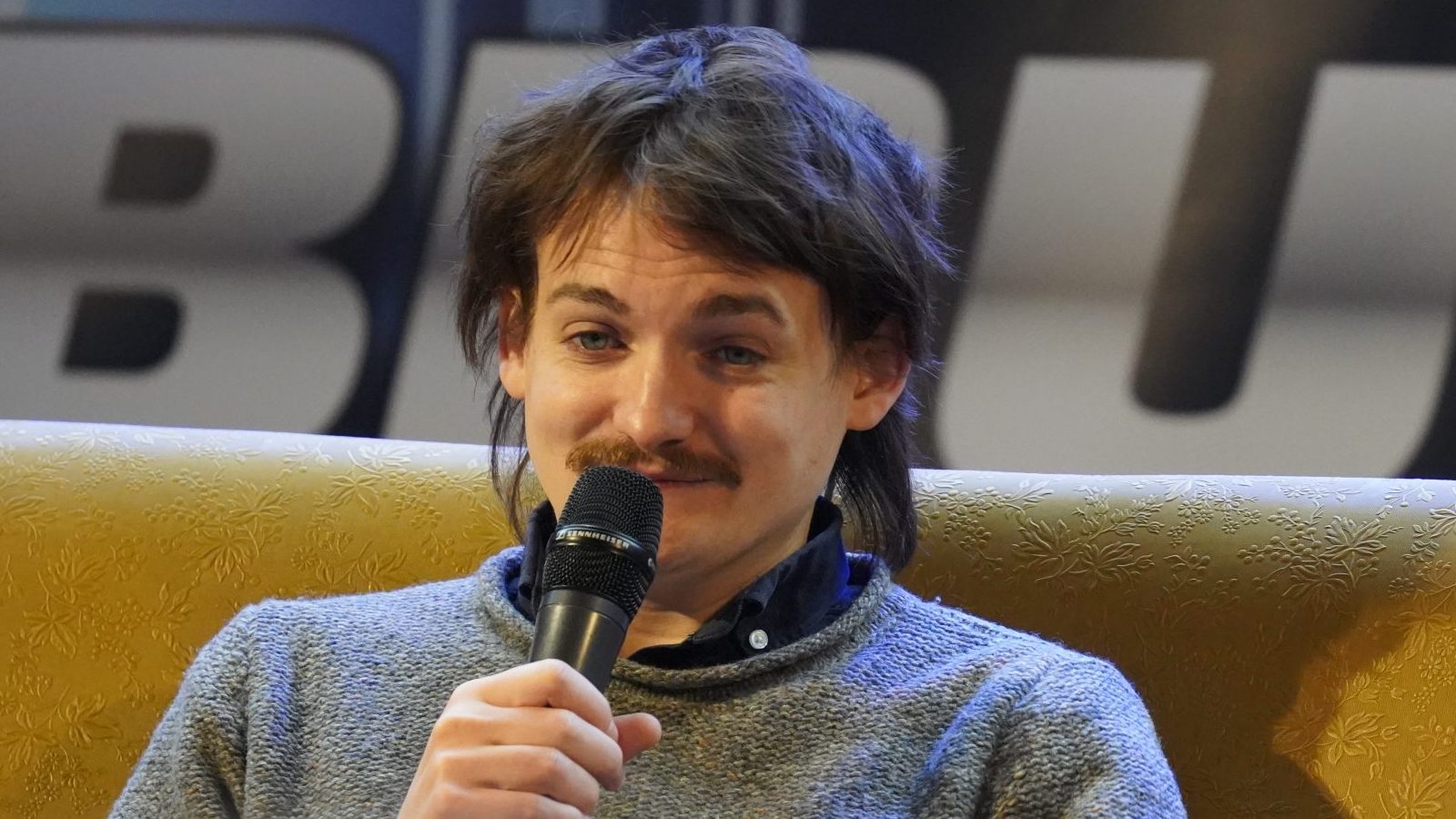 Jack Gleeson at the press conference.