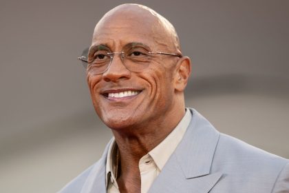 Dwayne Johnson at an event.