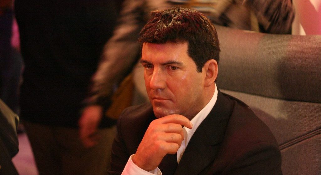 Simon Cowell at the press conference.