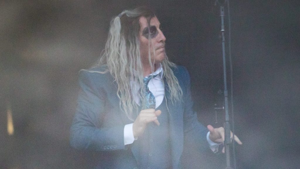 Maynard James Keenan performing live.