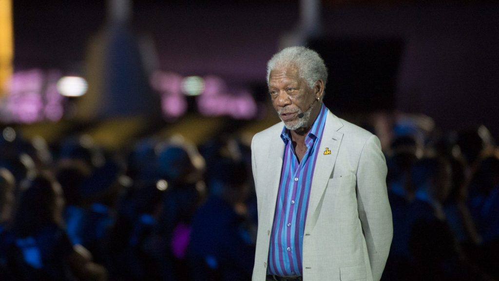 Morgan Freeman at an event.