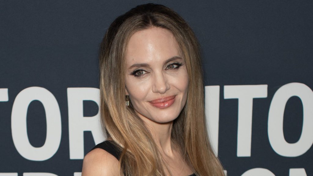 Angelina Jolie at an event.